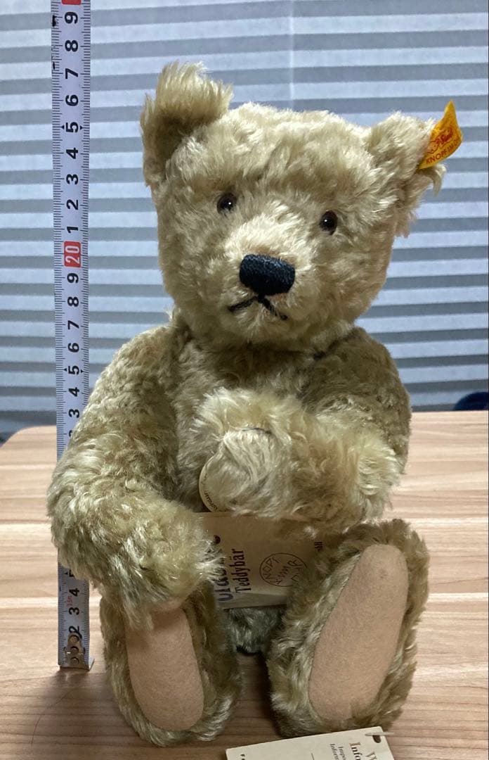 シュタイフ社 テディベア 1920 クラシック 000737 ビンテージ タグ付
