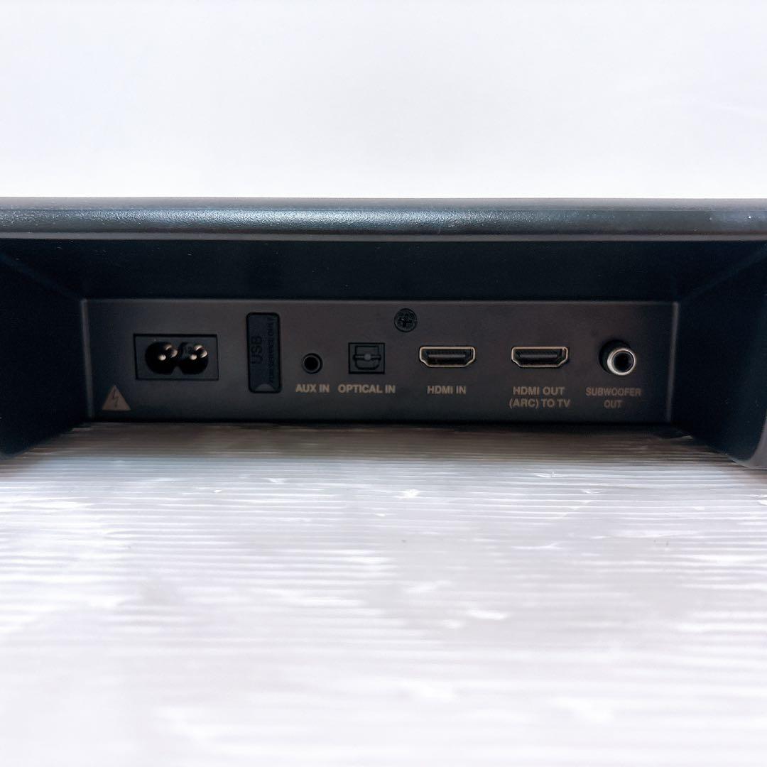 【極美品】DENON サブウーハー内蔵サウンドバー DHT-S216 リモコン付