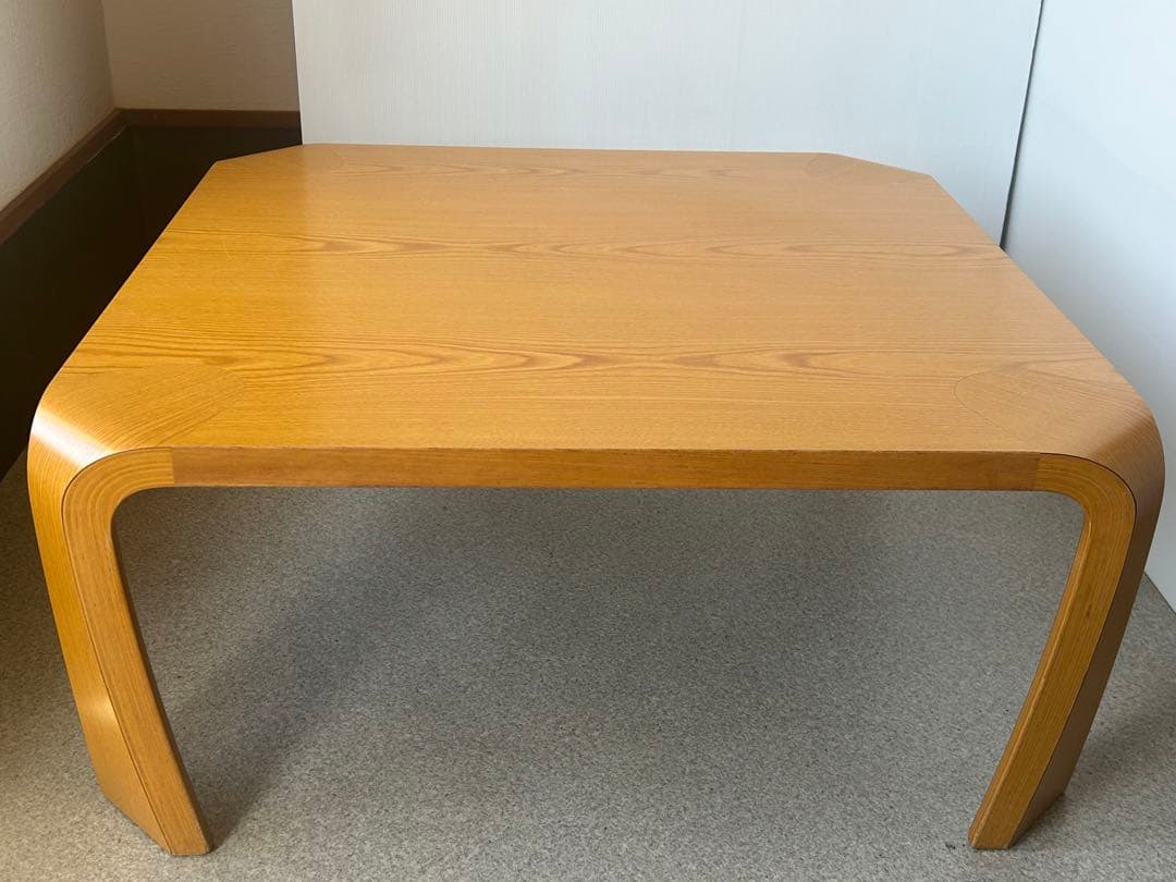天童木工 座卓 ローテーブル 曲げ木 成形合板 乾三郎　Tendo モダン　机