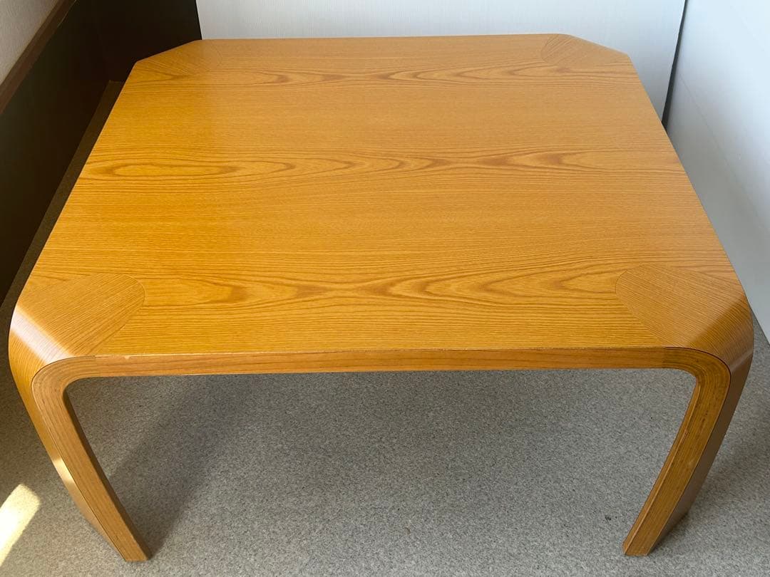 天童木工 座卓 ローテーブル 曲げ木 成形合板 乾三郎　Tendo モダン　机