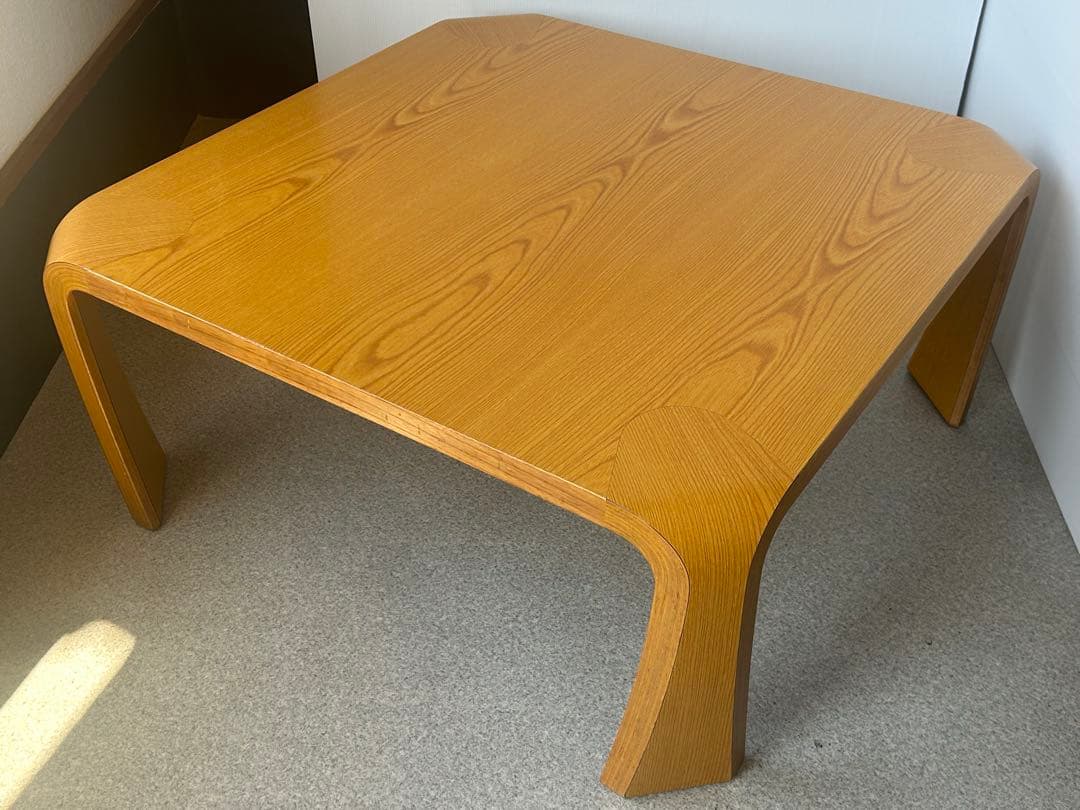 天童木工 座卓 ローテーブル 曲げ木 成形合板 乾三郎　Tendo モダン　机