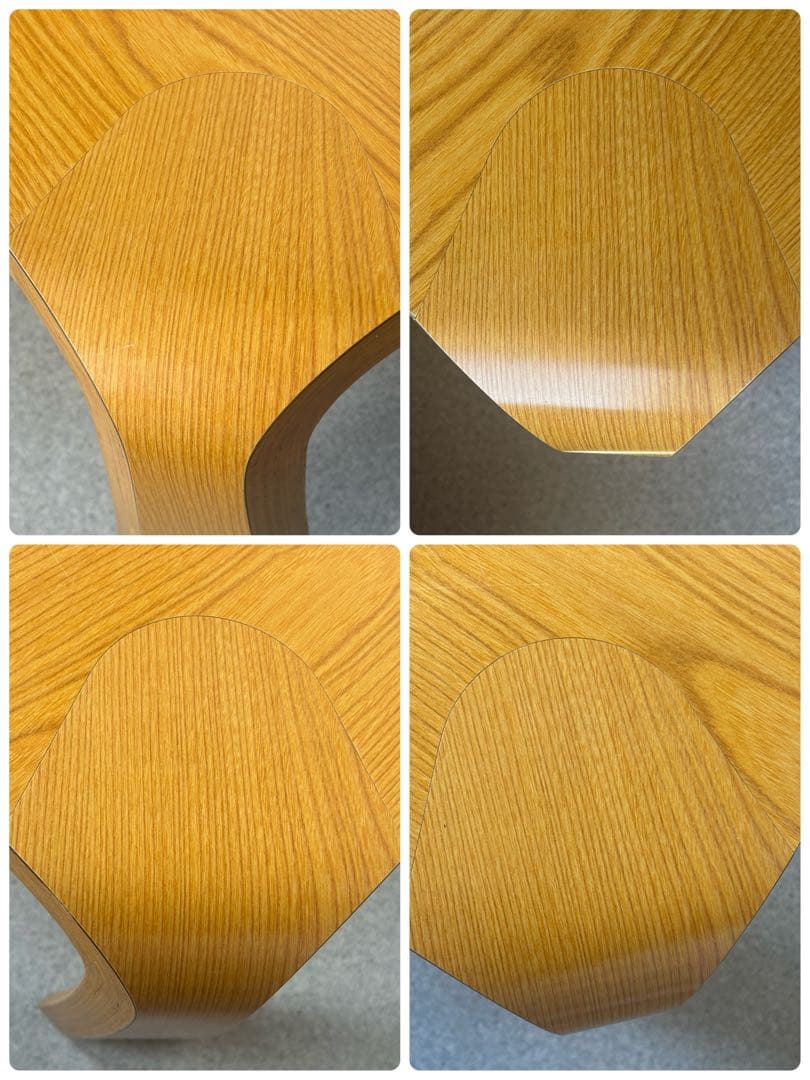 天童木工 座卓 ローテーブル 曲げ木 成形合板 乾三郎　Tendo モダン　机