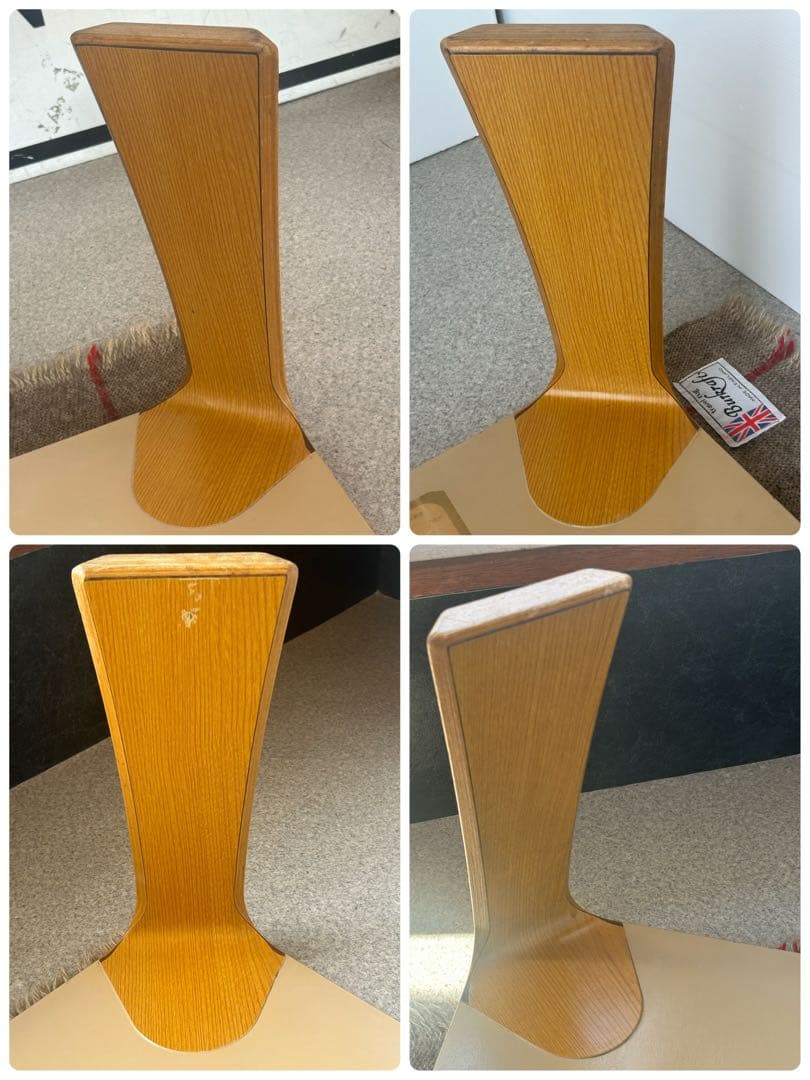 天童木工 座卓 ローテーブル 曲げ木 成形合板 乾三郎　Tendo モダン　机