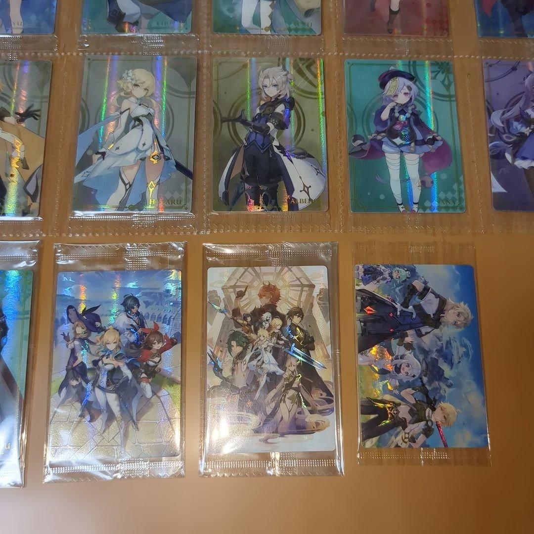 原神ウエハース　第1弾　第2弾　フルコンプ全58種