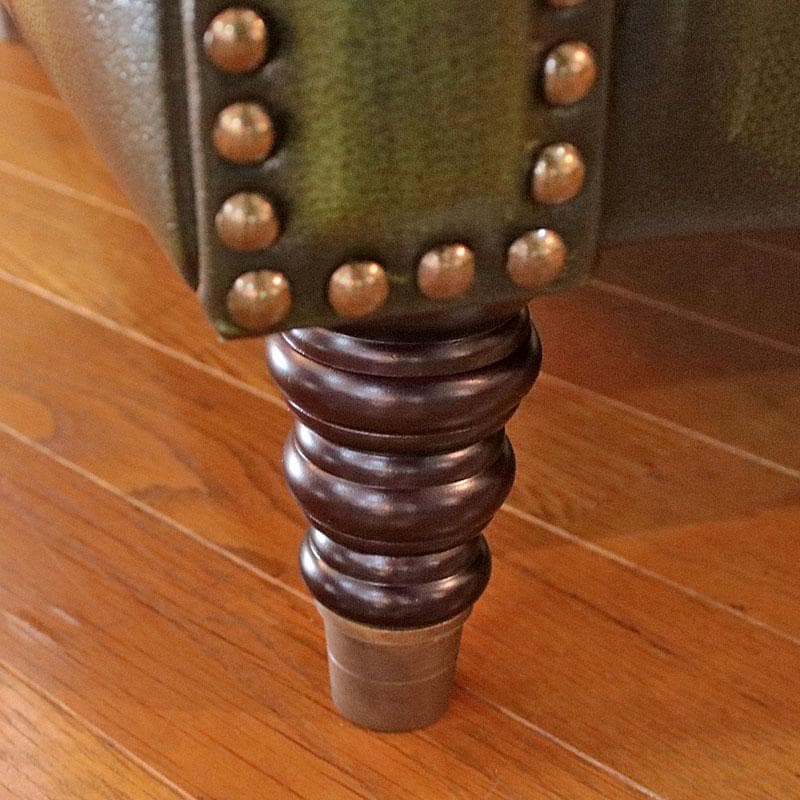 チェスターフィールド 総革張り 3人がけソファ トリプルソファ 668-035