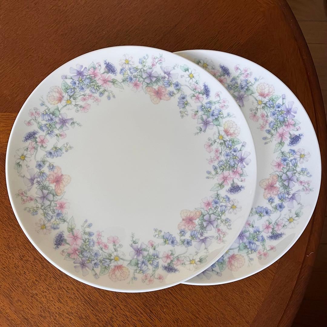 【黒壺美品】ウェッジウッド★アンジェラ★ディナー皿　2枚