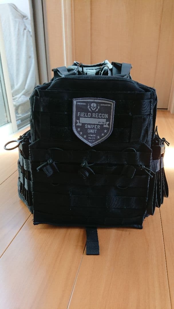TMC-TAC cordura プレートキャリア 希少 ブラック 実物素材使用