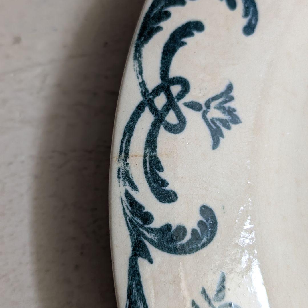 フランスアンティーク　プレート ジュールヴィエイヤールボルドー ルーヴシエンヌA