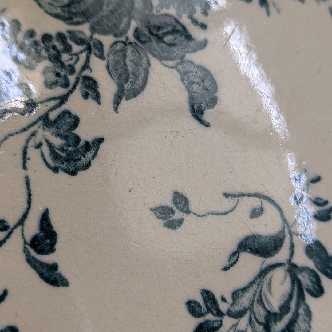 フランスアンティーク　プレート ジュールヴィエイヤールボルドー ルーヴシエンヌA