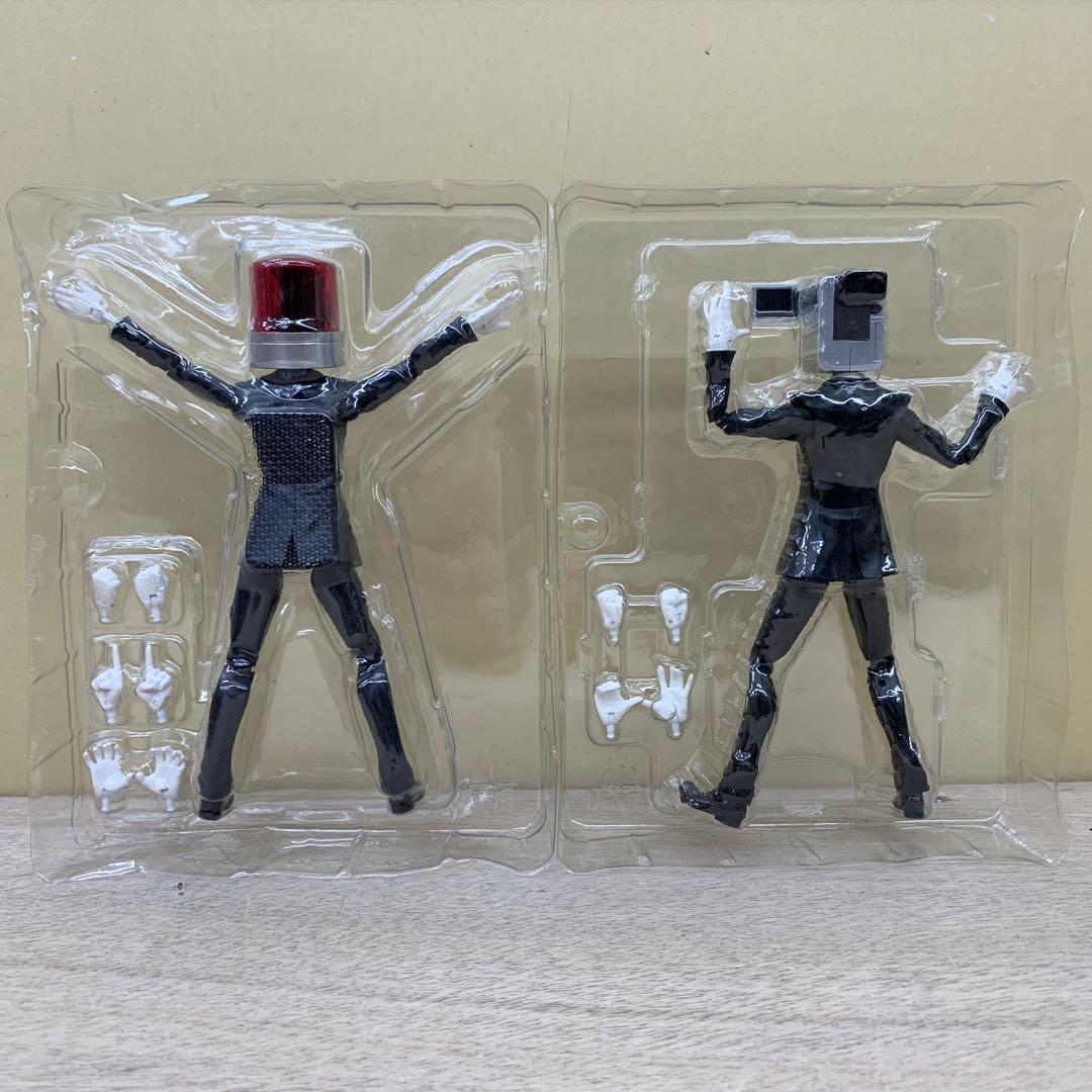 ［開封品］S.H.Figuarts 映画泥棒 カメラ男 パトランプ男 2点セット