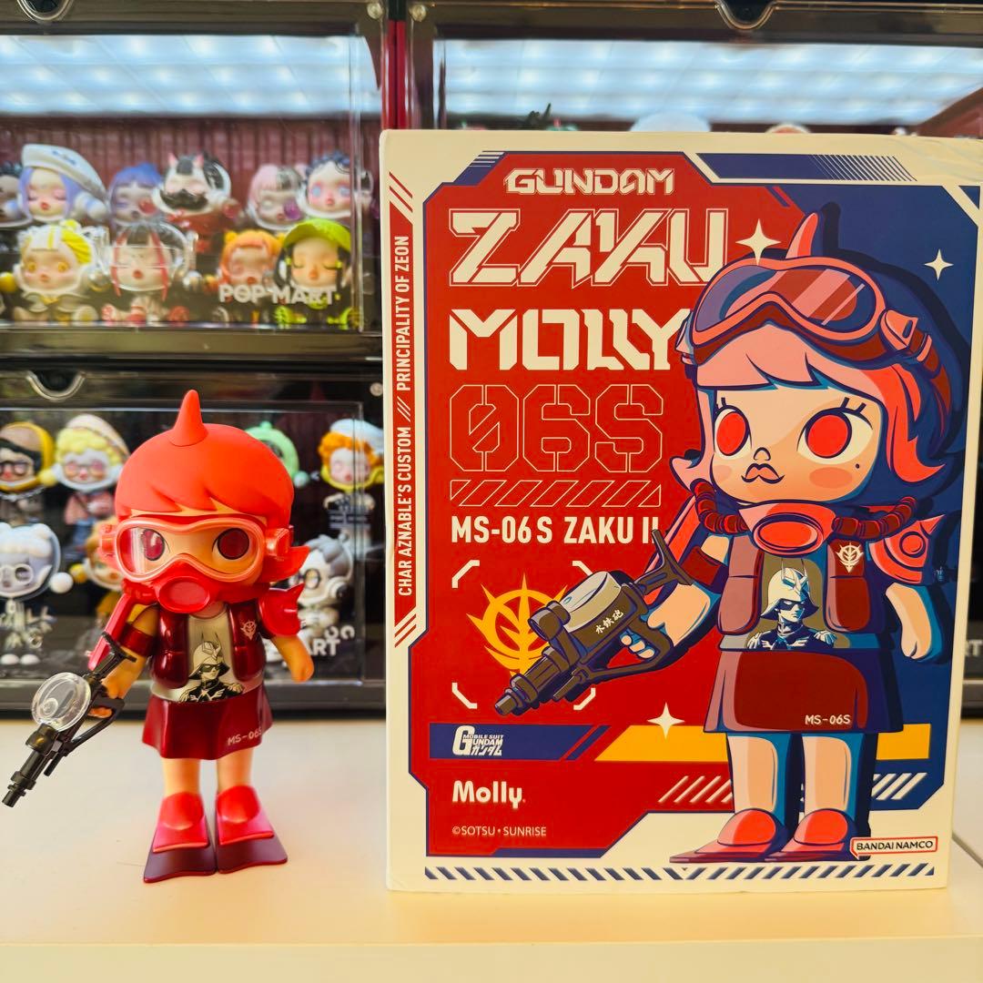 【海外限定】 POP MART ZAKU Molly ザク モリー