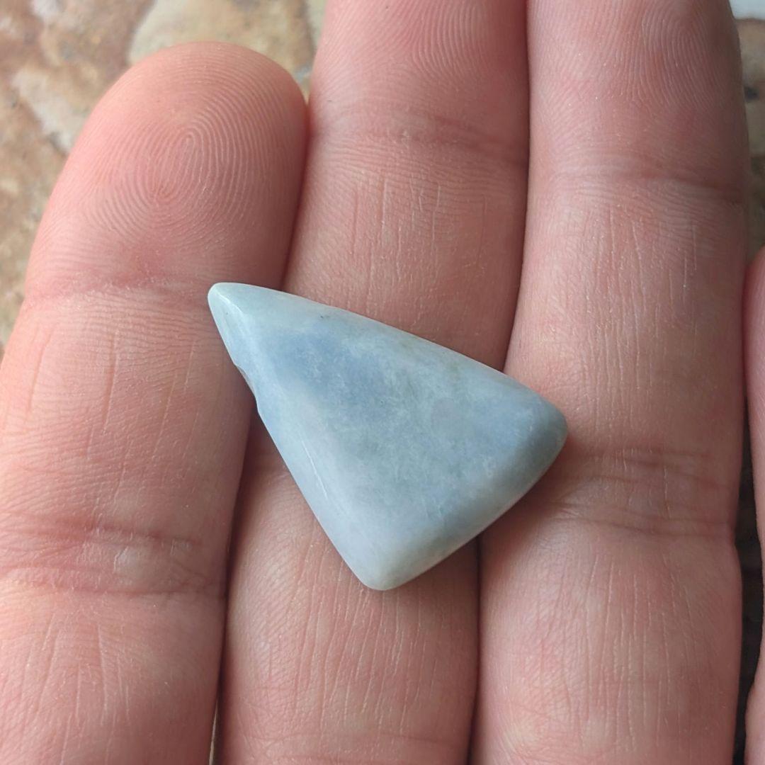 糸魚川翡翠のペンダントトップ　青翡翠