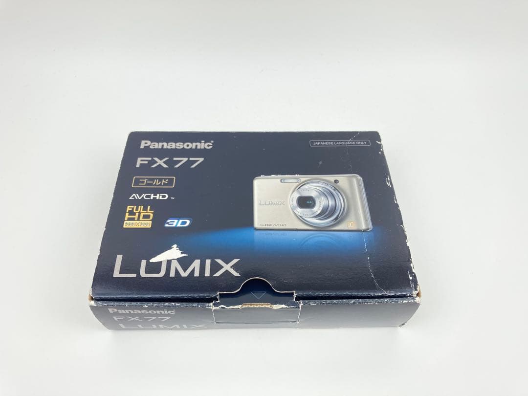 【極美品】Panasonic LUMIX DMC-FX77 レオパードゴールド