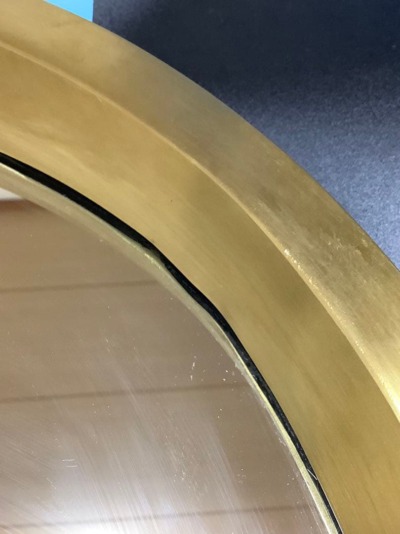 レゾ ミラー 41cm ゴールドカラー