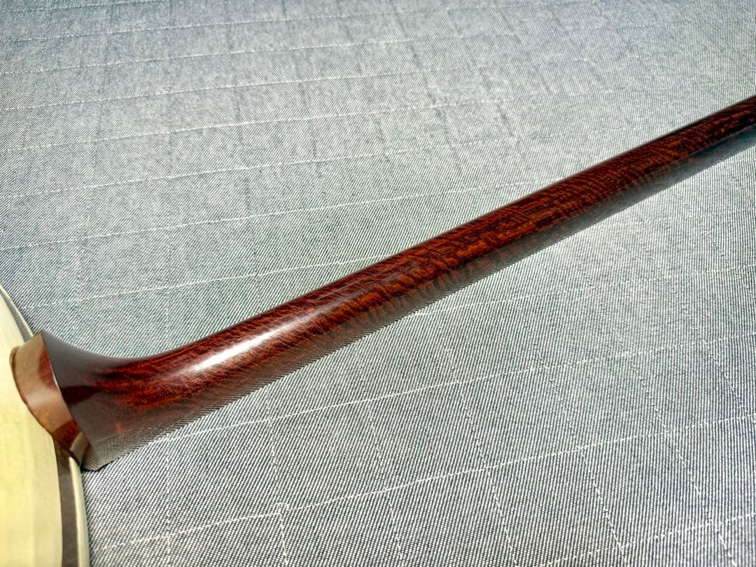 【大虎杢・極】最高峰 津軽三味線 K18 金細 子持綾杉 極上美品 超希少 太棹