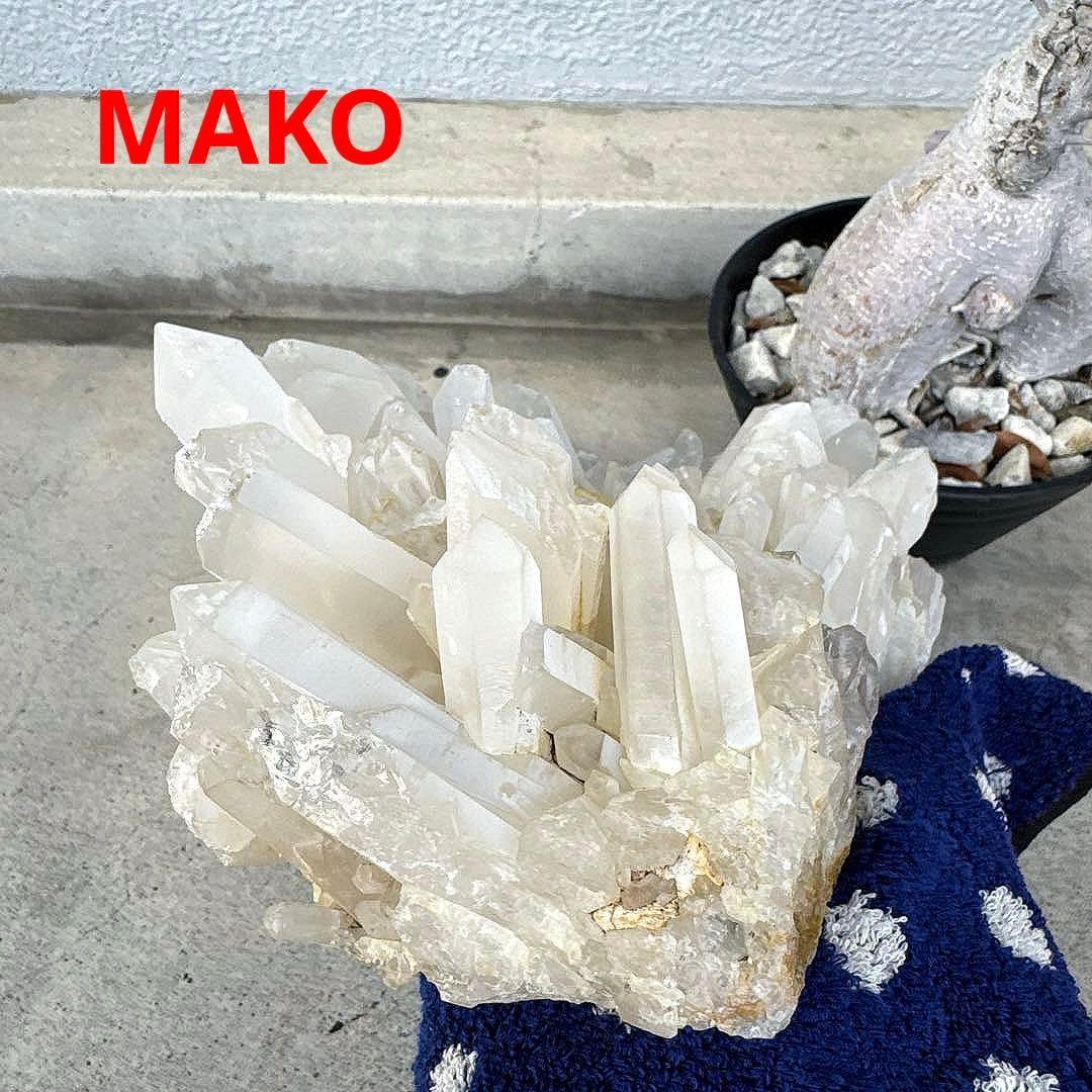 M1691☆水晶クラスター8.8Kg☆天然石　原石☆N50206-B