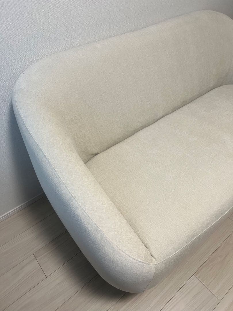 【期間限定値下げ！】NOCE ノーチェ　ALEXIA 2人掛けソファーアイボリー