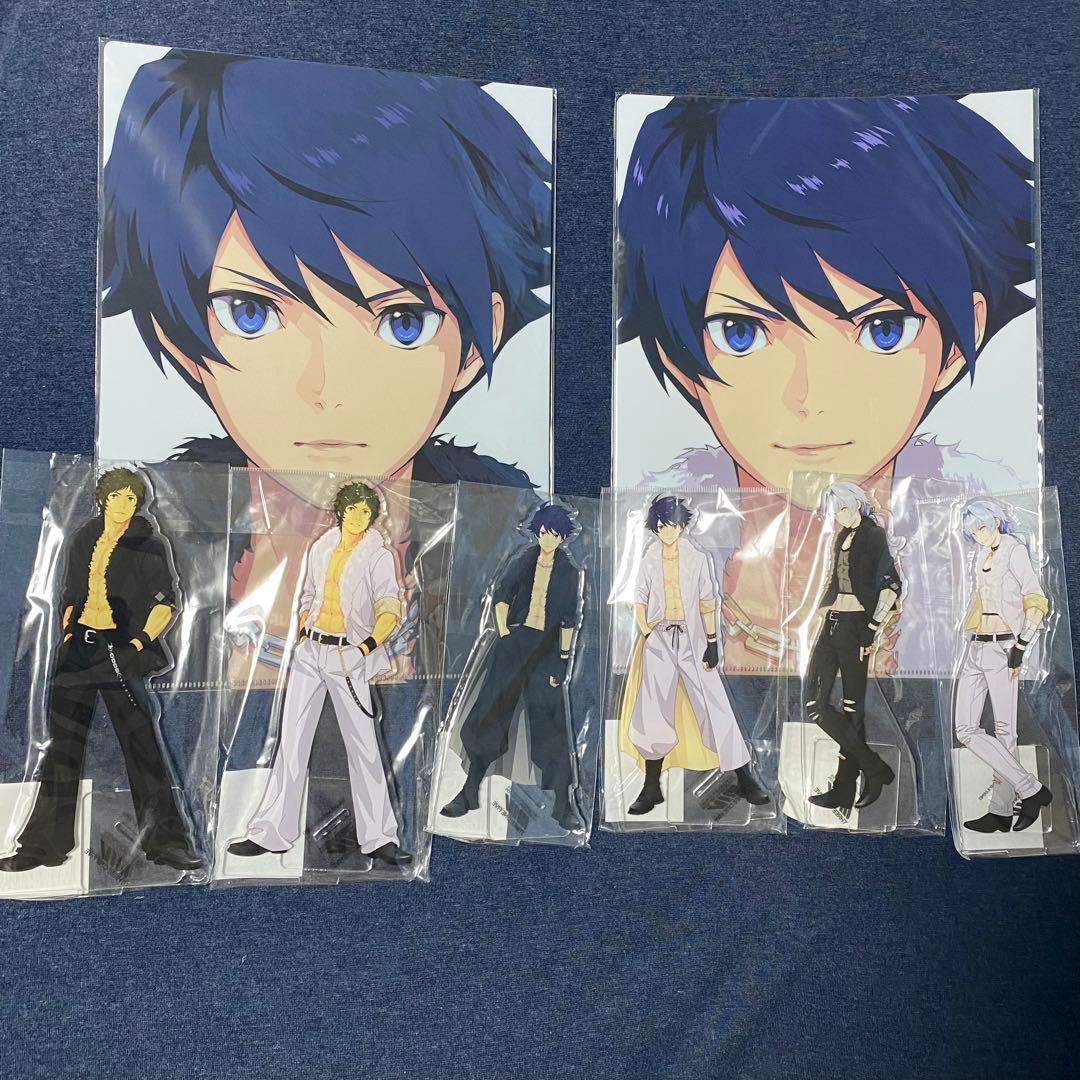 SideM FiFS アクリルスタンド クリアファイル タケル 漣 道流 8点