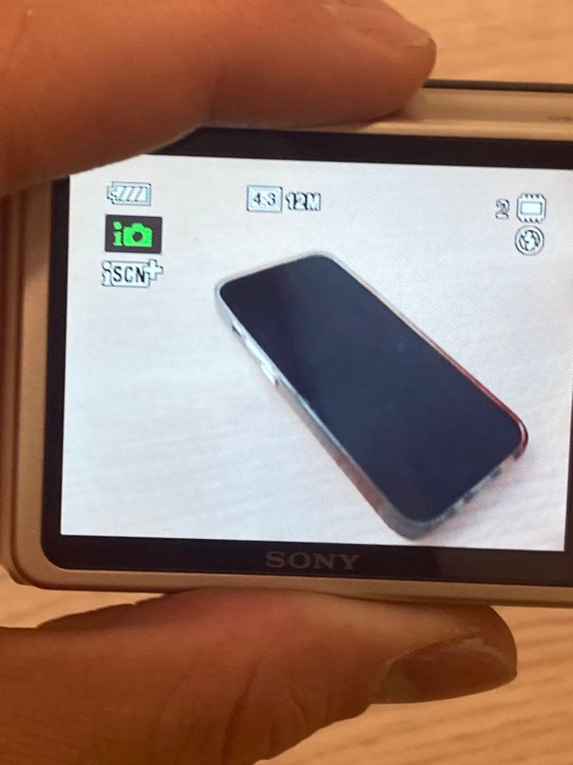 SONY デジカメ ゴールド　DSC-W270◇