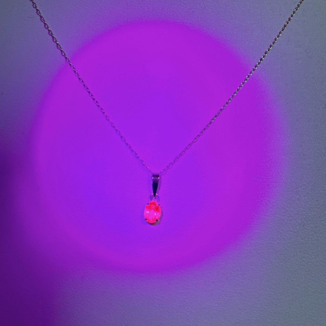 k18Pink SpinalネックレスピンクスピネルネックレスNO25-2446