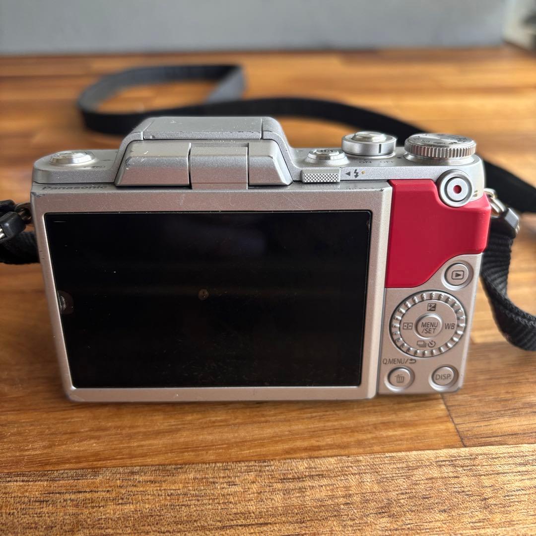 LUMIX gf7ミラーレスカメラ MFレンズセット　ピンク