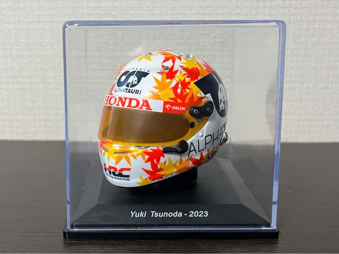 スパーク 1/5 角田裕毅 ヘルメット F1 2023 アルファタウリ ホンダ