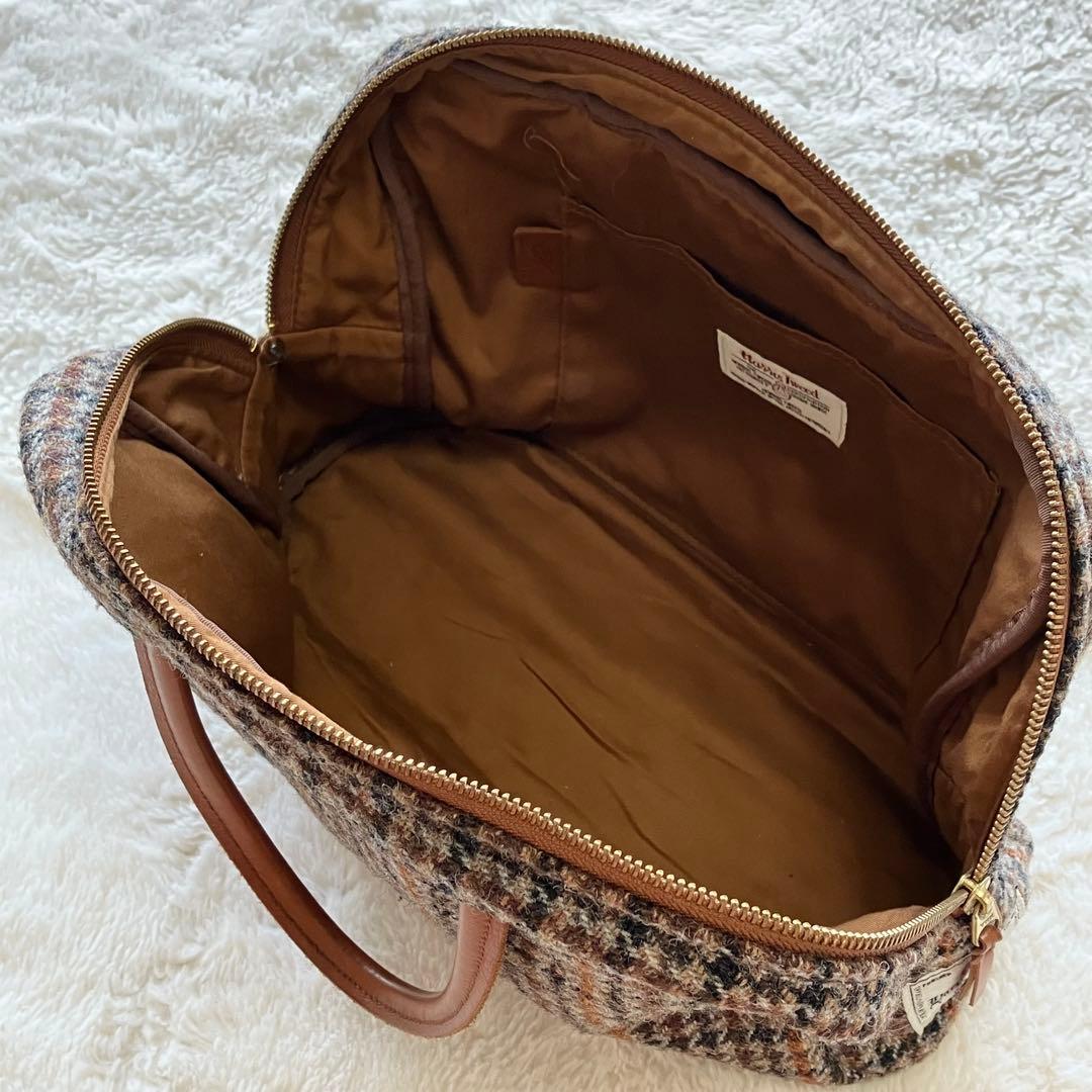 極美品 完売品 ハリスツイード アナザーエディション ボストンバッグ