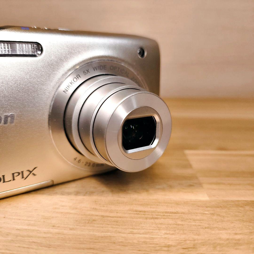 良品　Nikon COOLPIX S3100 シャンパンシルバー　箱　説明書付き