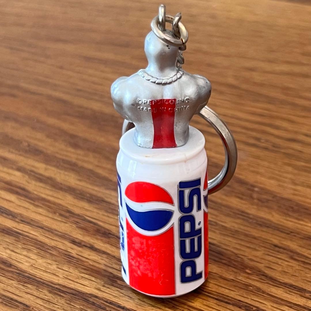 【レア】ペプシグッズ　キーホルダー　未使用グラス　ペプシマンセット