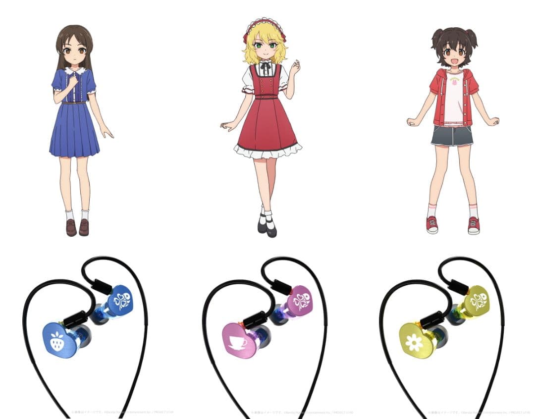 オ*ム様 アイドルマスター シンデレラガールズ U149 橘ありす　コラボイヤホ