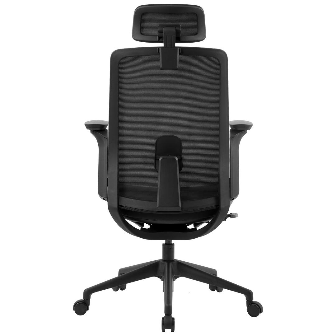 高機能全備オフィスチェア　モールドウレタン　人間工学　ハイバック　チェア　椅子