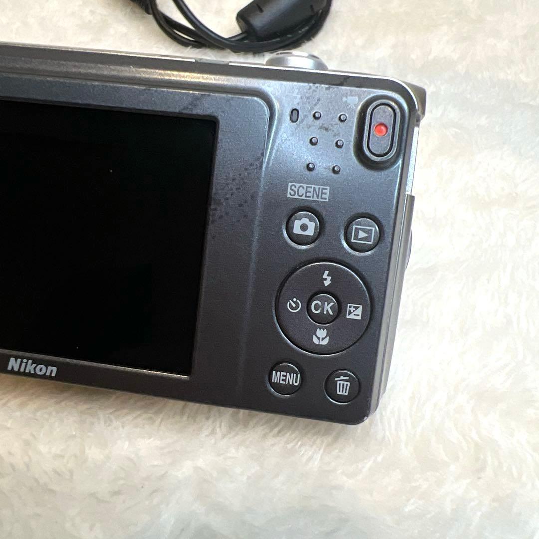 【訳あり】ニコン Nikon Coolpix A300 バッテリー付 シルバー