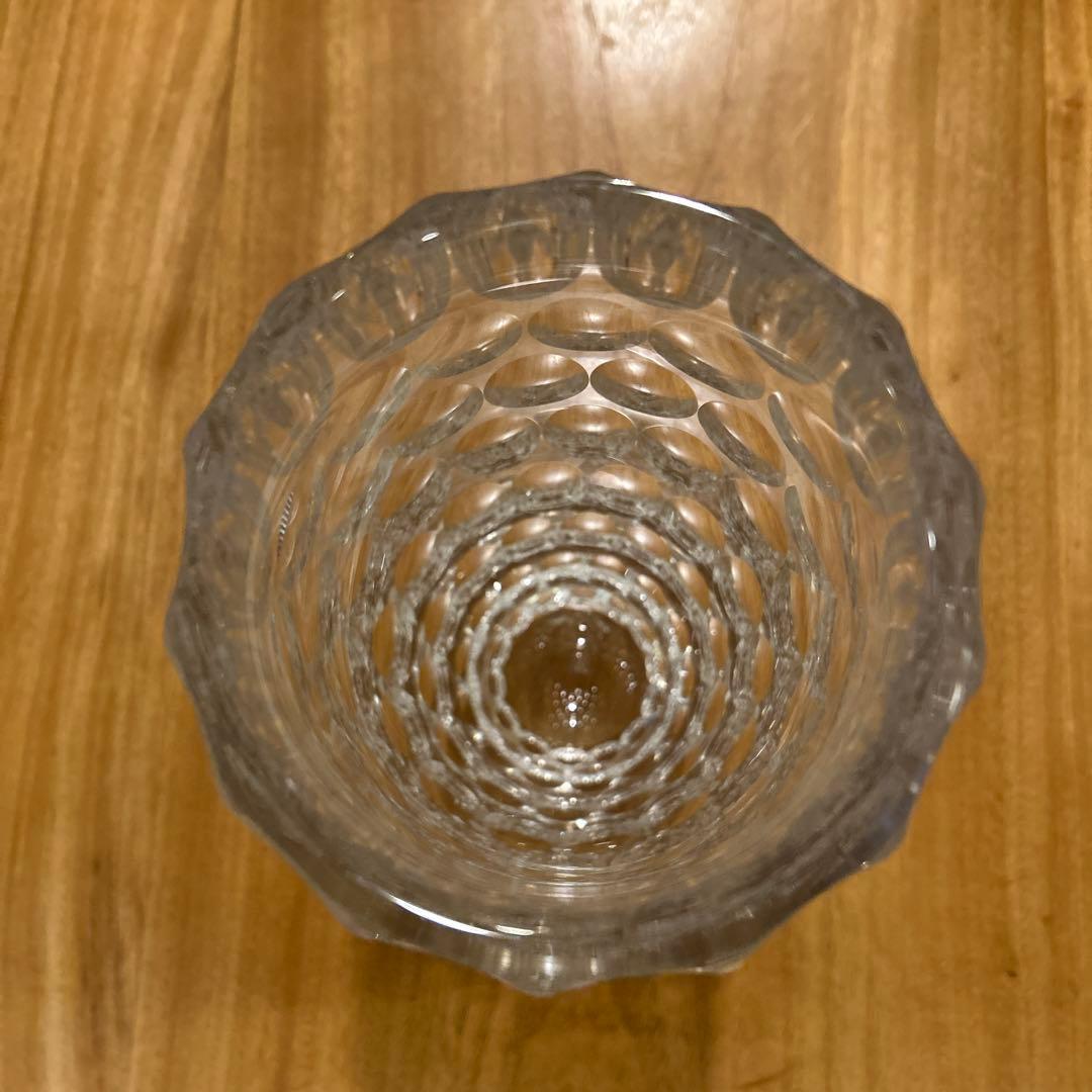 ビンテージ　チェコスロバキア製　Sklo Union フラワーベース