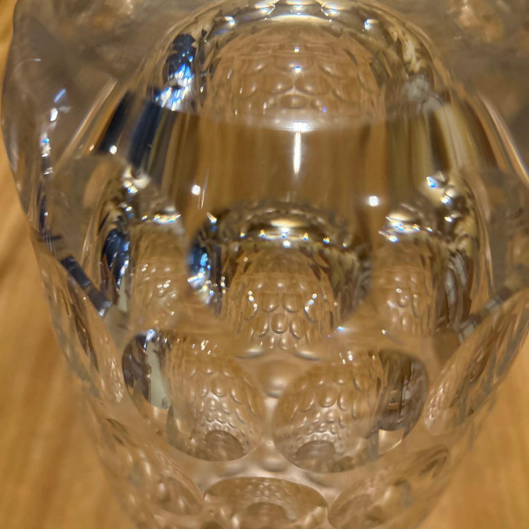 ビンテージ　チェコスロバキア製　Sklo Union フラワーベース