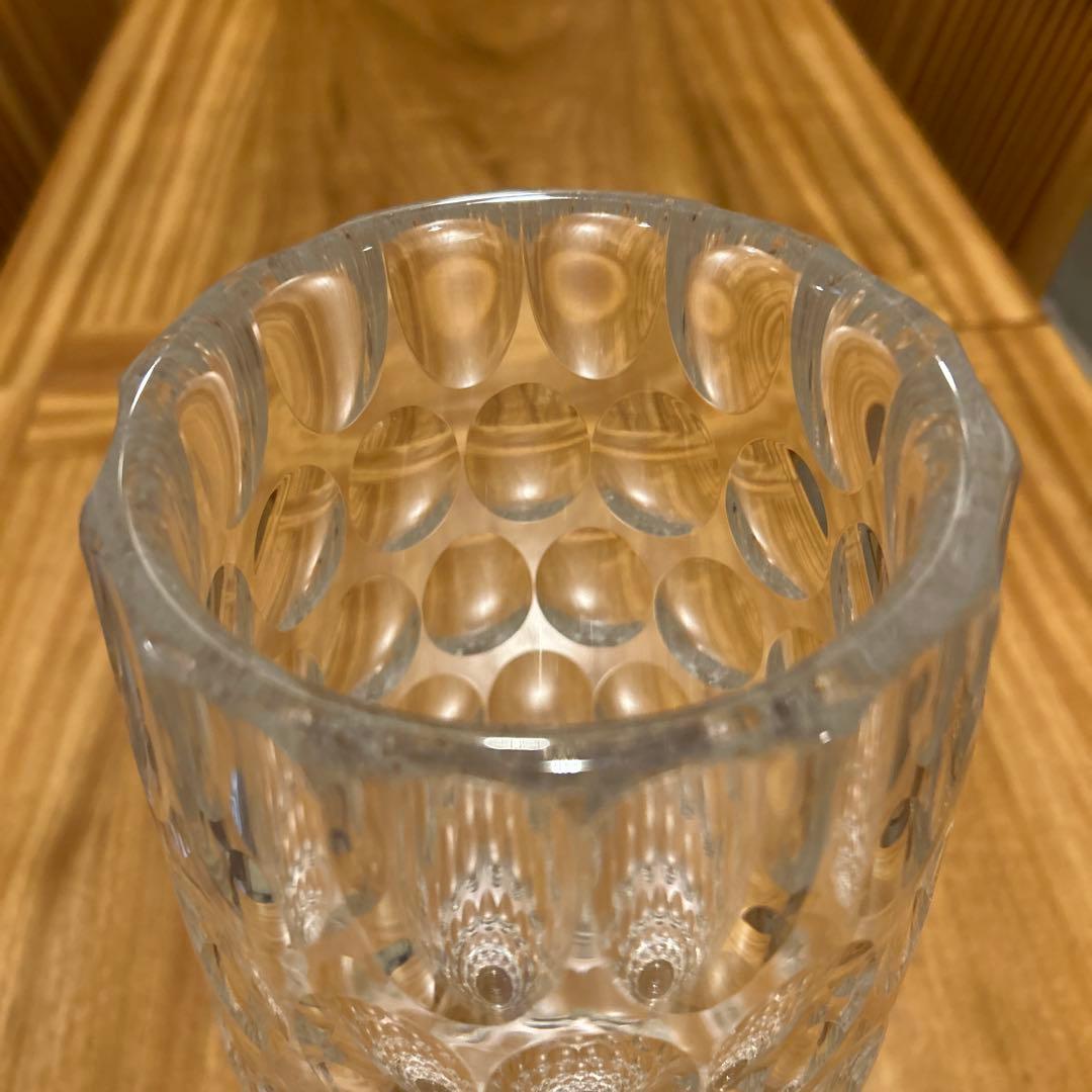 ビンテージ　チェコスロバキア製　Sklo Union フラワーベース