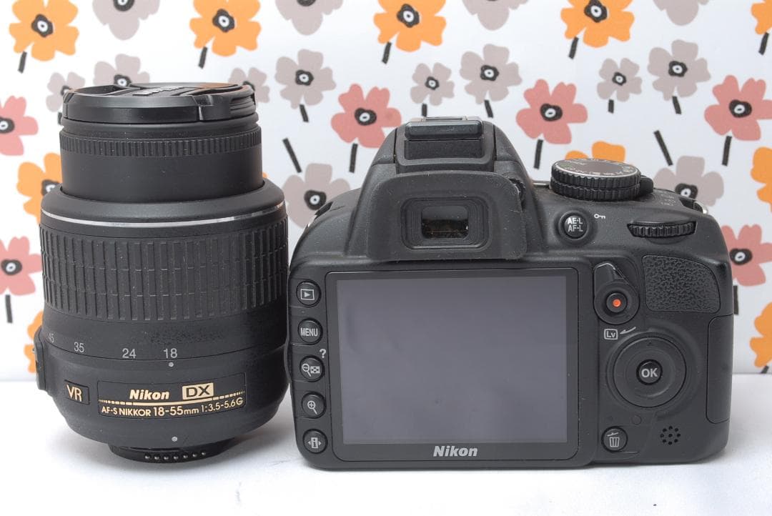 ❤Nikon D3100❤ガイドモード搭載❤初心者でもキレイに撮れる❤卒業式に❤
