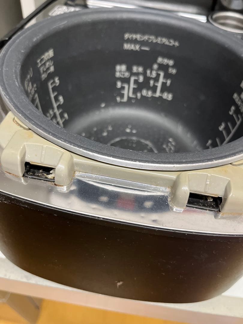 ダイヤモンド竈釜説明書ありPanasonic炊飯器5.5合