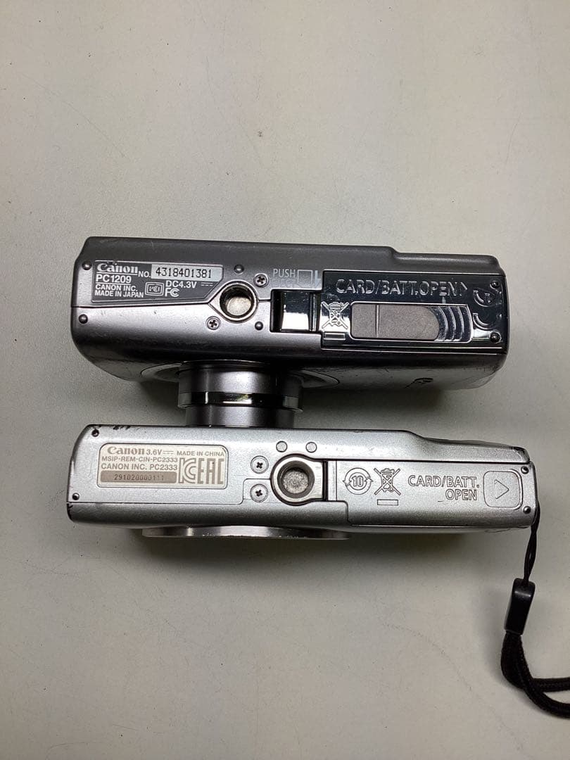 裕*様 ジャンク　Canon IXY コンパクトデジタルカメラ まとめて2点