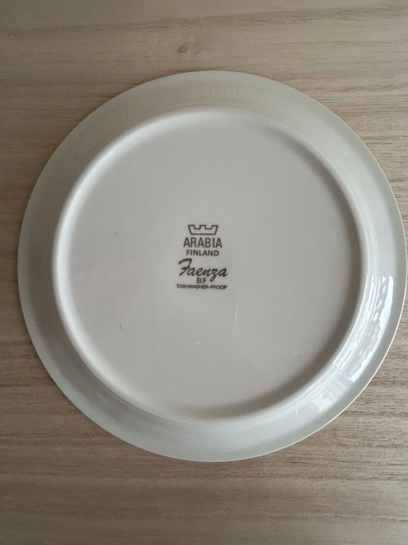 【美品】ARABIA Faenza 20cmプレート ファエンツァ
