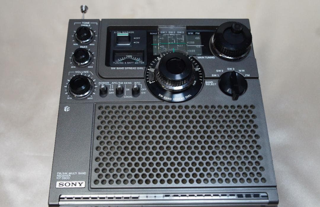 綺麗☆スカイセンサー5900後期型☆BCLラジオ☆ICF-5900SONYソニー