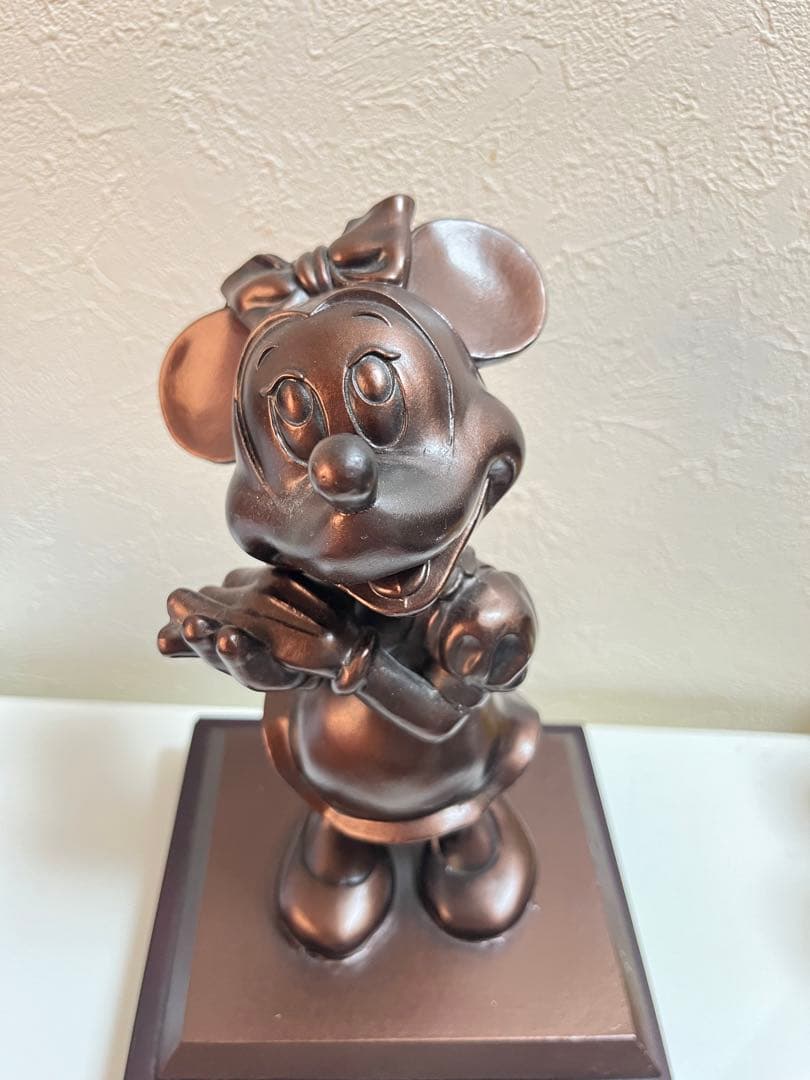 ディズニー ランド ブロンズ スタチュー ミニーマウス 置物