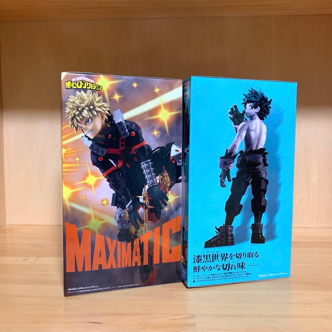 ヒロアカ　フィギュア　爆豪勝己　緑谷出久　Noir Edge　maximatic
