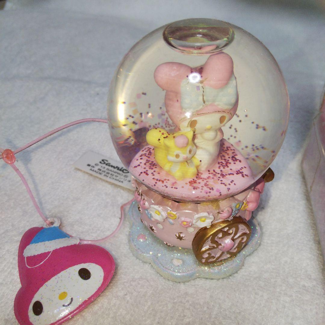 マイメロ　ミニスノードーム　swingpetsセット　2013フィギュアサンリオ