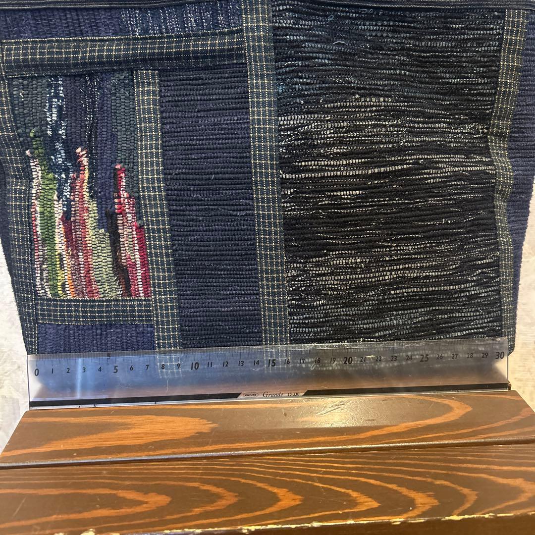 南部さき織り　トートバッグ　新品