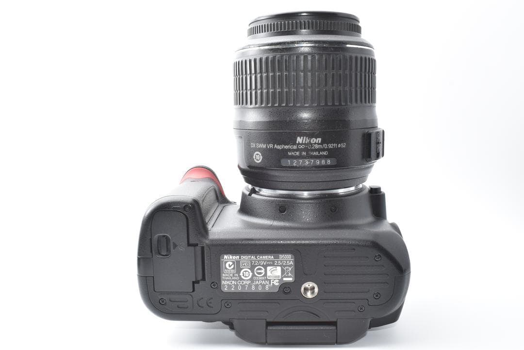 ☆ショット数5200回☆ ニコン Nikon D5000 デジタル一眼レフカメラ