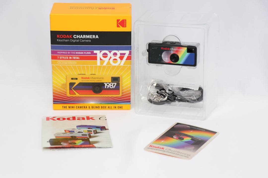 Kodak Charmera 1987年モデル キーチェーンカメラ ブラック