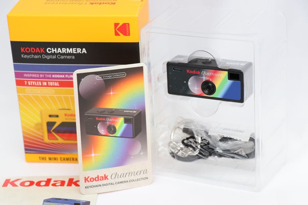 Kodak Charmera 1987年モデル キーチェーンカメラ ブラック