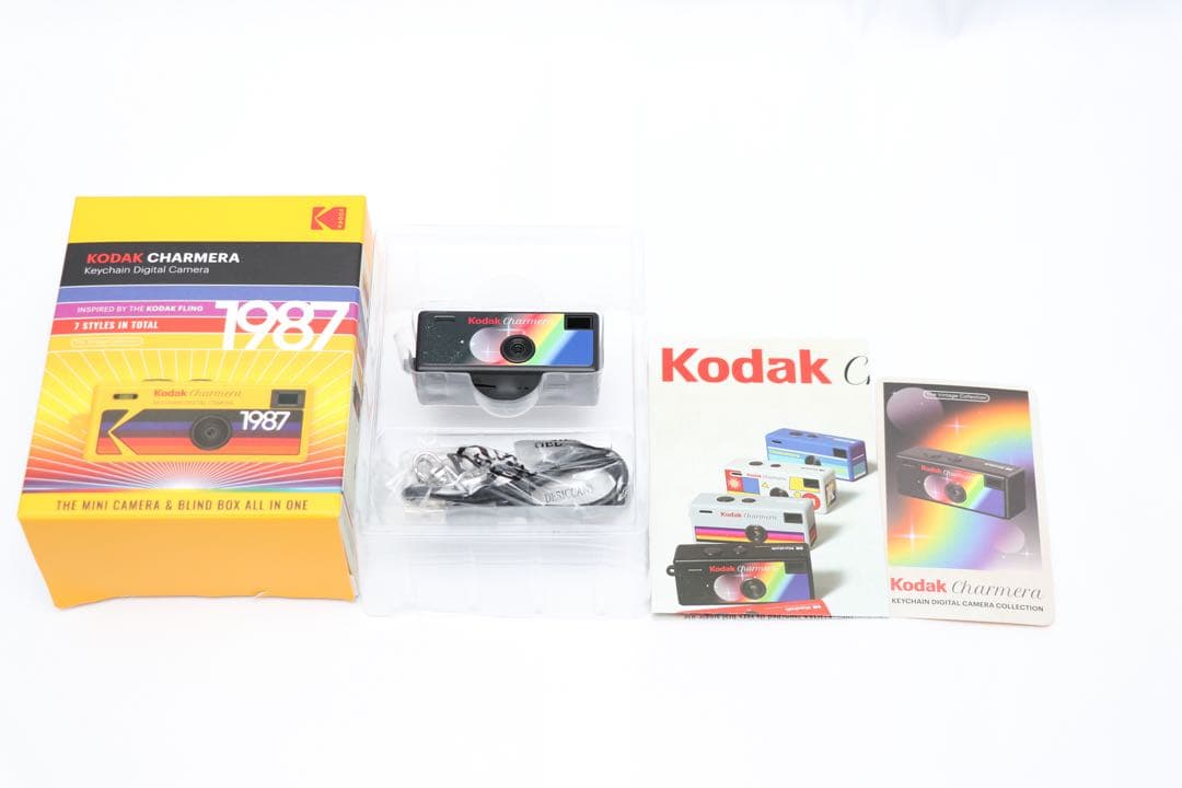 Kodak Charmera 1987年モデル キーチェーンカメラ ブラック