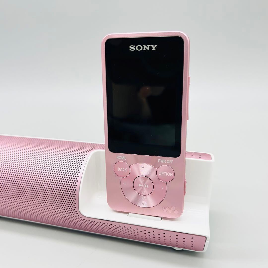 【美品】ソニー ウォークマン NW−S14K ライトピンク