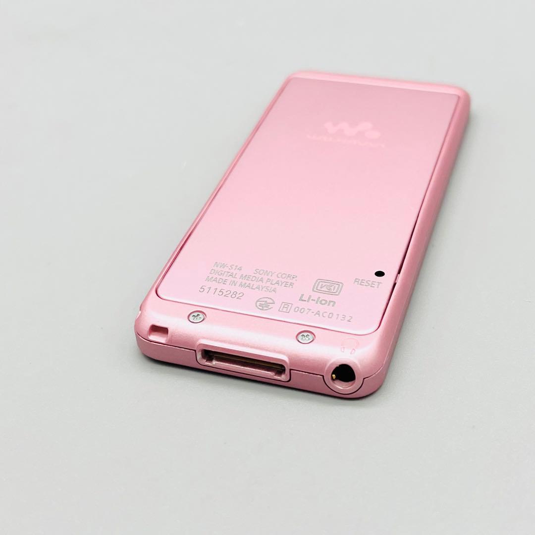 【美品】ソニー ウォークマン NW−S14K ライトピンク